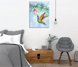 Wallity Lienzo Decorativo DC373 Multicolor 30 x 40 cm